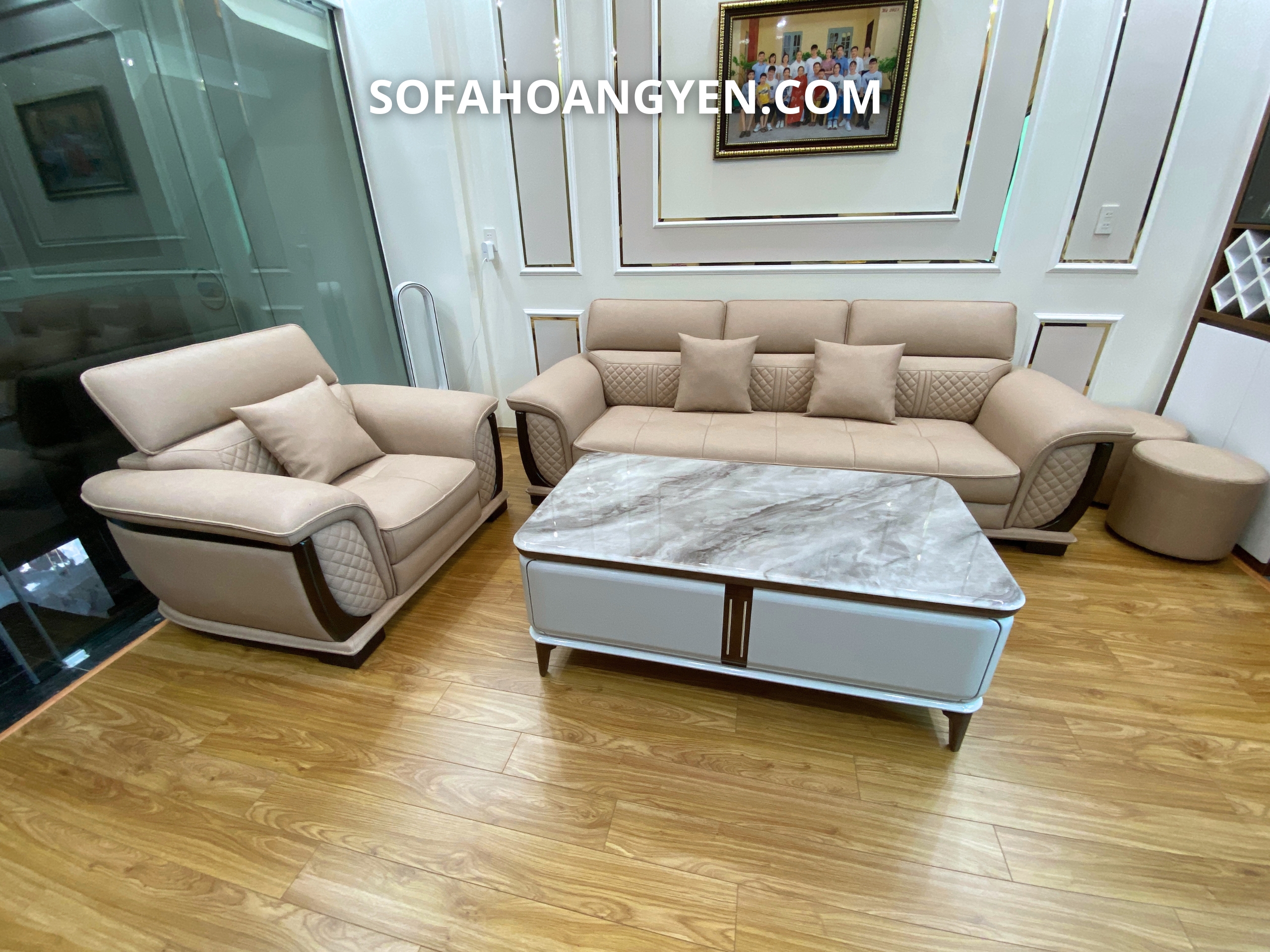 bộ sofa dễ dàng hòa nhập vào nhiều không gian nội thất khác nhau