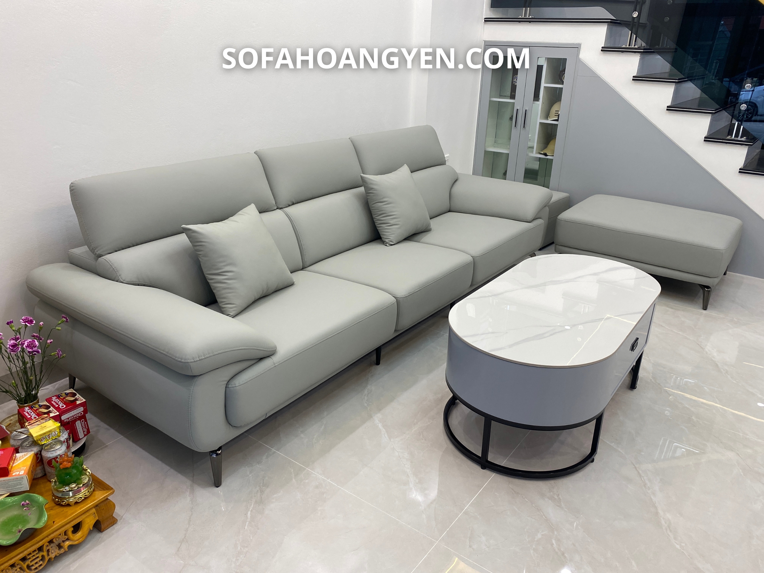 sofa văng da SHY434
