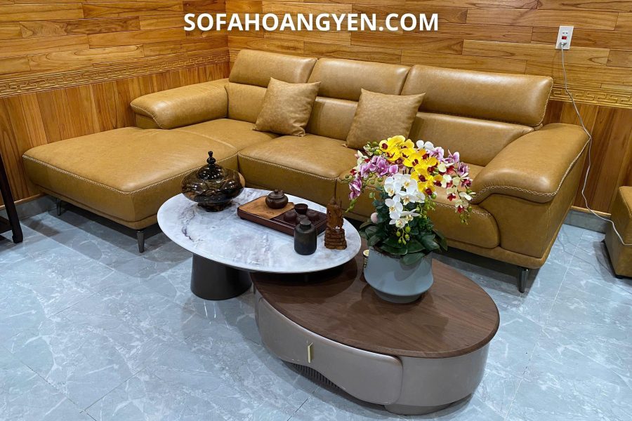 Sofa da thật SHY372
