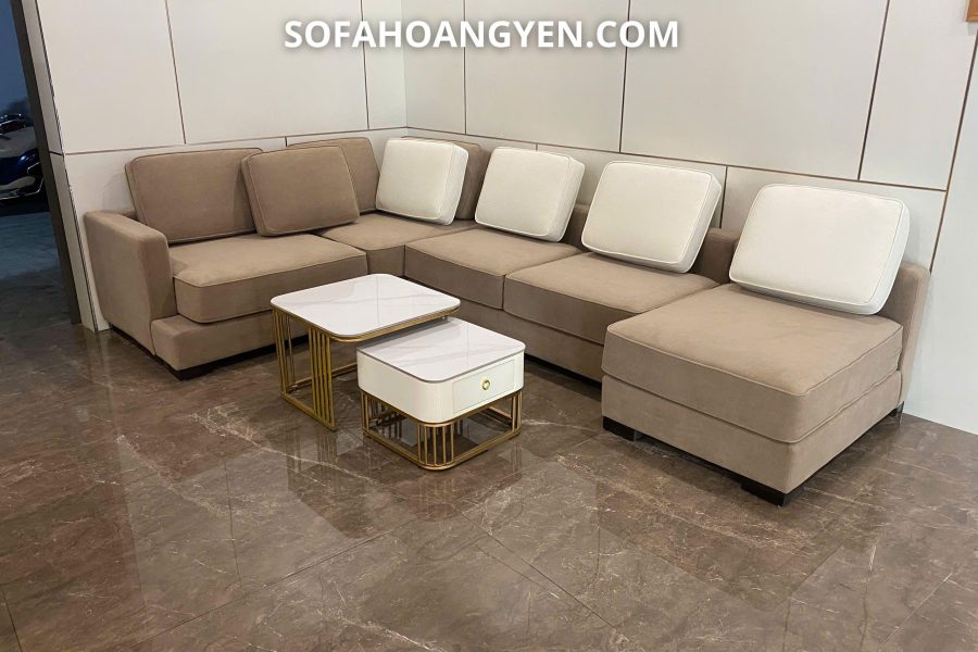 sofa nỉ góc L SHY470