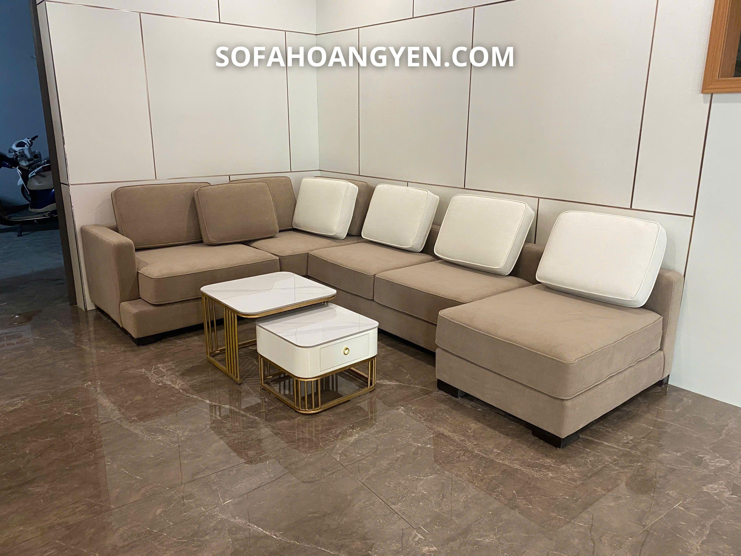 Sofa nỉ góc L SHY470