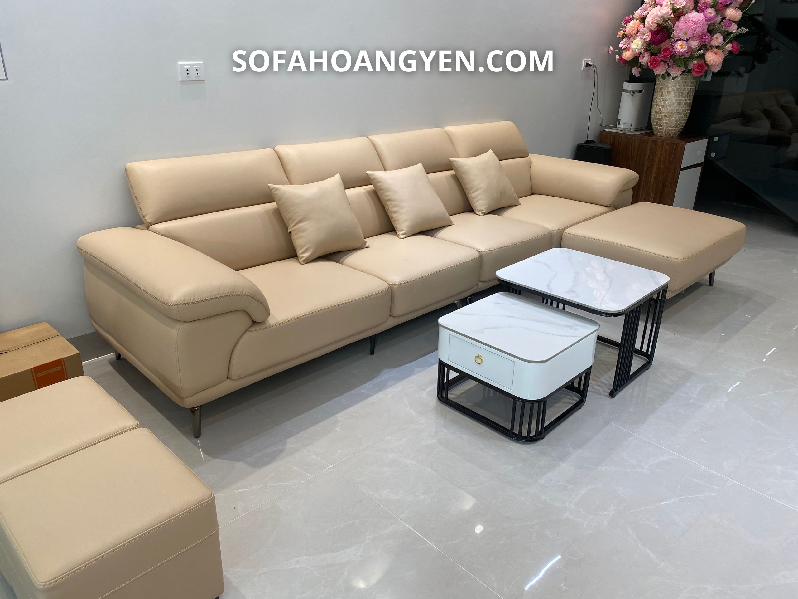 sofa văng da SHY372