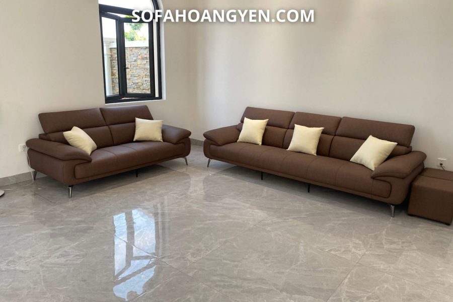 sofa da phòng khách SHY434