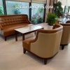 sofa da phòng khách SHY472