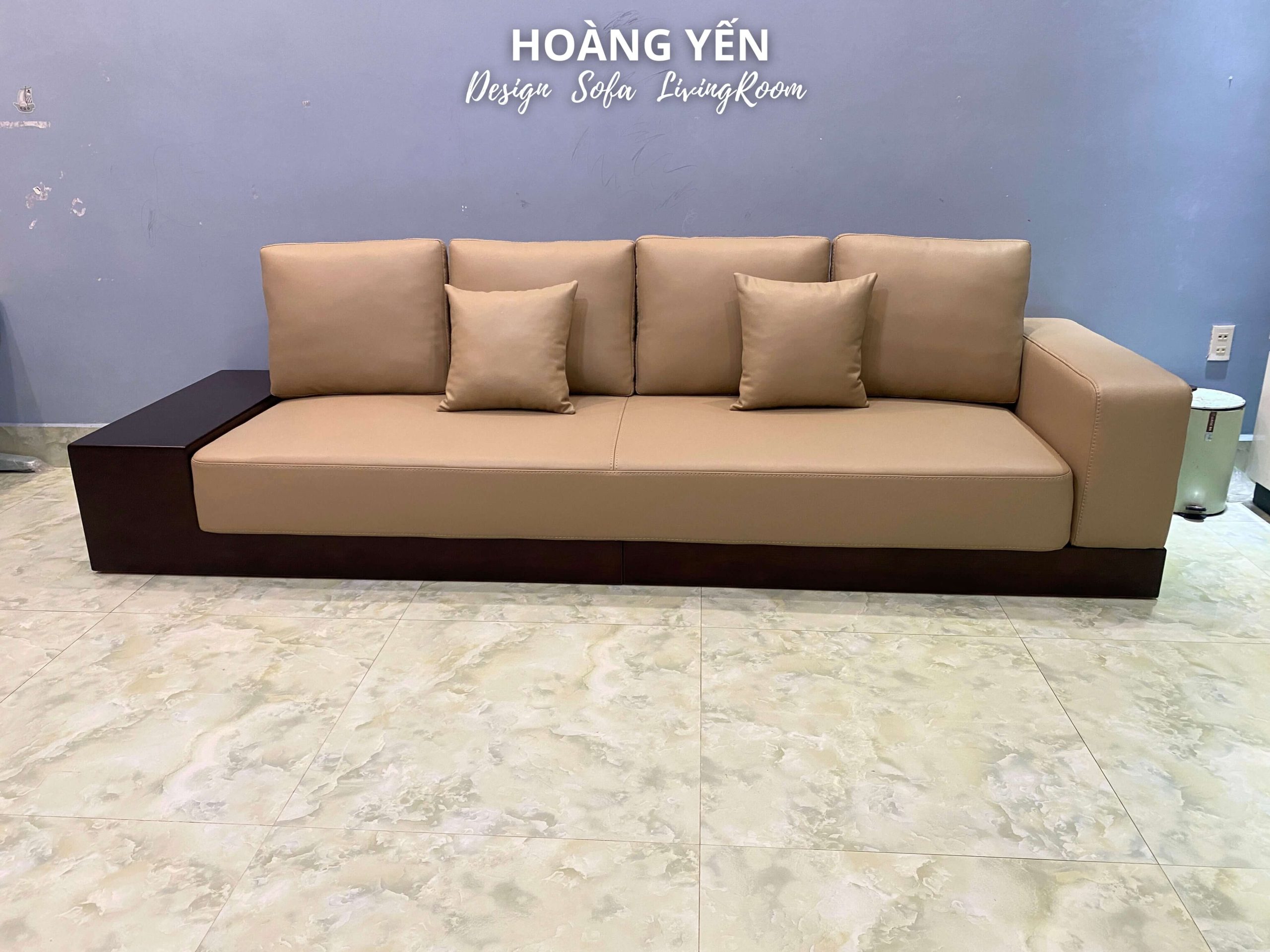 sofa văng da SHY475